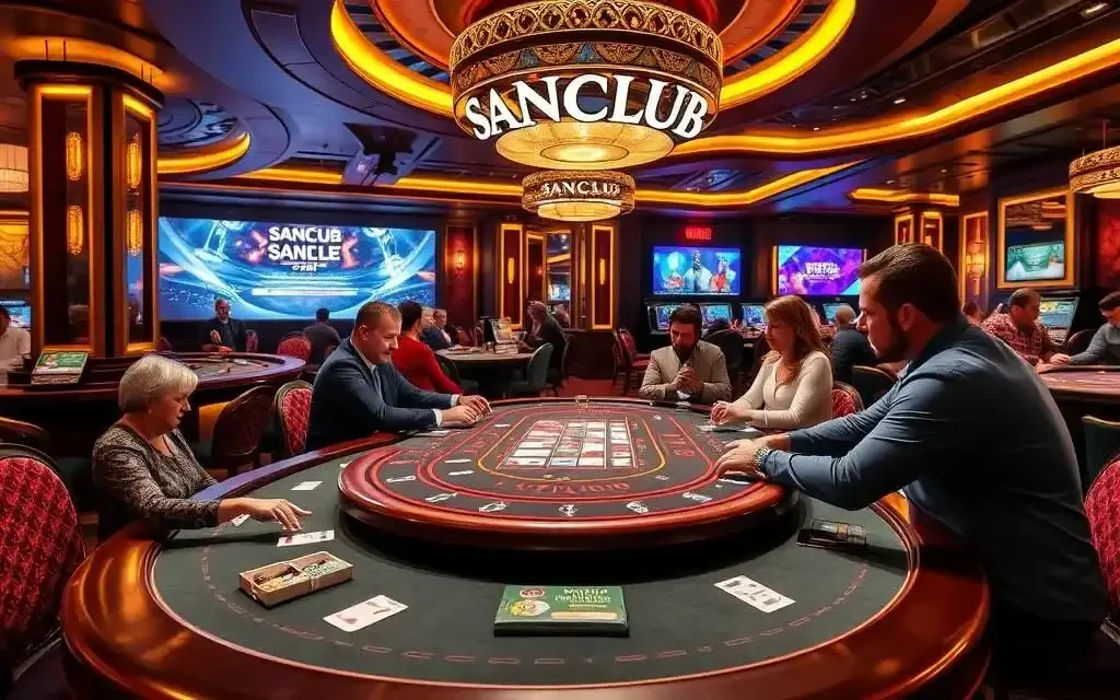 SanClub cung cấp nhiều dịch vụ game hấp dẫn