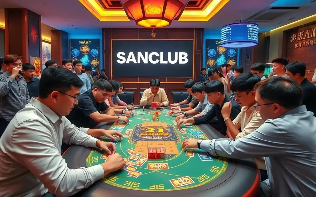 SanClub thường xuyên tổ chức các giải đấu mậu binh quy mô lớn