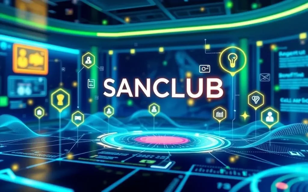 Truy cập vào trang chủ Sanclub để đăng ký thành viên